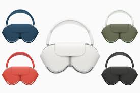 Buy AirPods Max Over Ear Headphones with Case, 1:1 Premium Copy, iPhone & Android Compatible, Bluetooth 5.0, Microphone, Memory Foam Earpads, Snap Shop